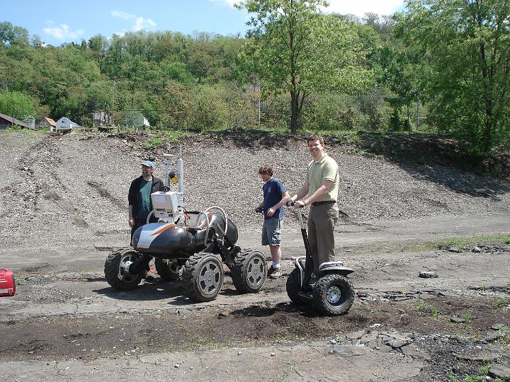 Ross on Segway with Scarab