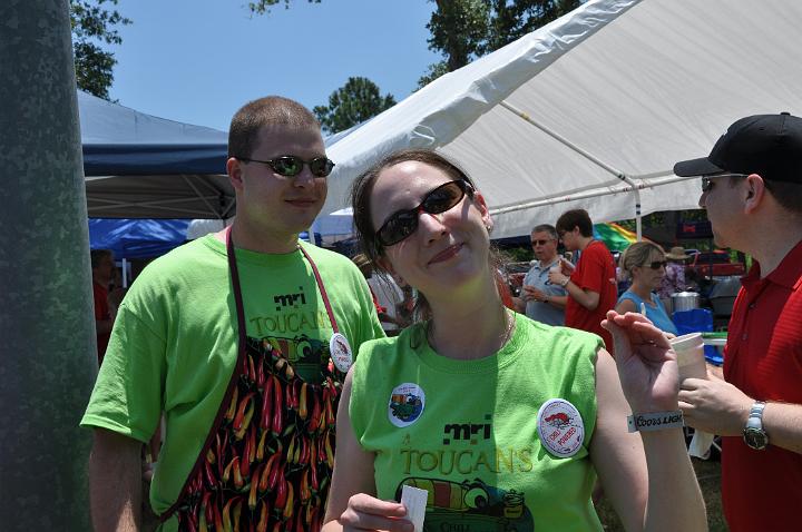 Stephen & Sara @ the Chili Cookoff