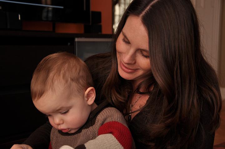 Jackson Helping Mom