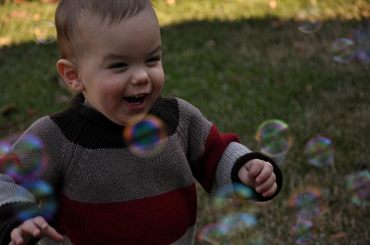 Jackson chasing bubbles