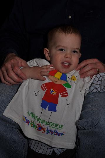 Jackson and his Big Bro shirt