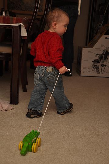 Jackson pulling Gator