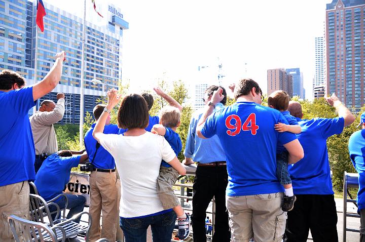 LA Tech's Cheering Crowd