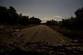 Kilauea Lava Flow over the road