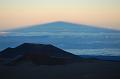 The shadow of Mauna Kea taken from the peak of Mauna Kea