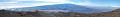 Panorama from Humuula Trail showing Mauna Loa
