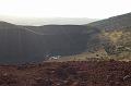 base camp and crater from top of red hill