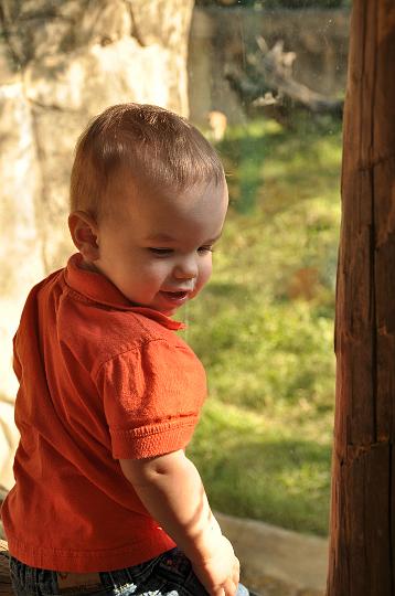 Jackson at the zoo