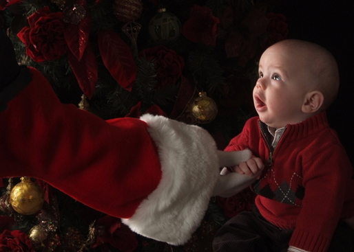 Jackson and Santa