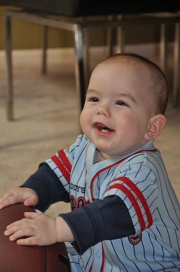 Jackson with football