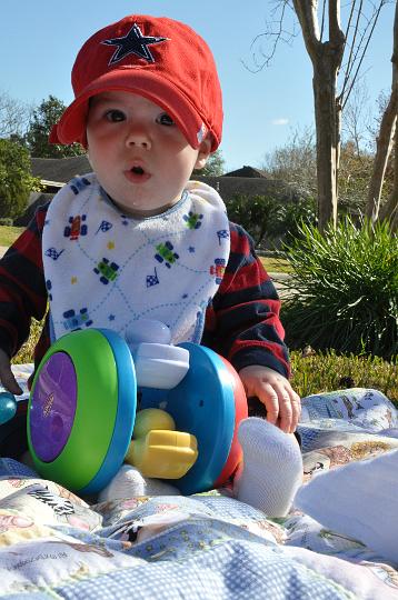 Jackson in Hat