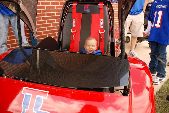 Jackson in Eco Car