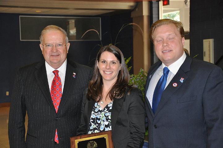 ET Young Alumnus of the Year with Dan Reneau and Lomax Napper