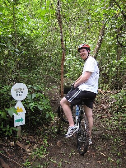 Ross starting a yellow trail