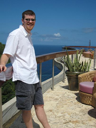 Ross on Jade Mt. Observation Deck