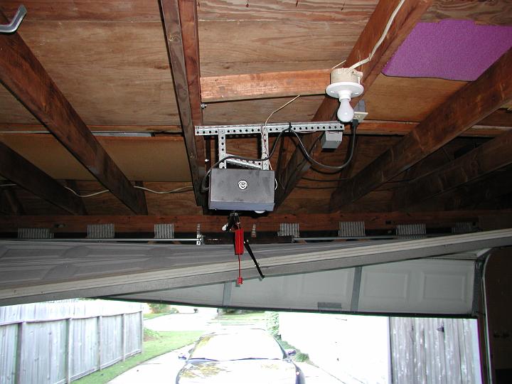 falling garage door