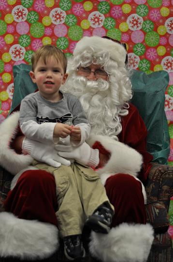 Jackson and Santa