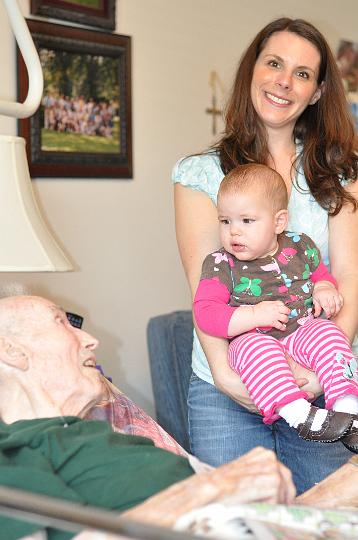 Great Grandfather, Audrey, and E